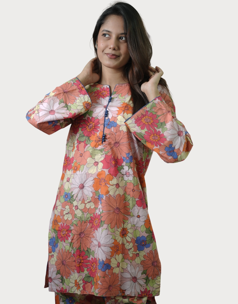 Premium Lawn Cotton Co-ord Set (2-Piece) - Image 8