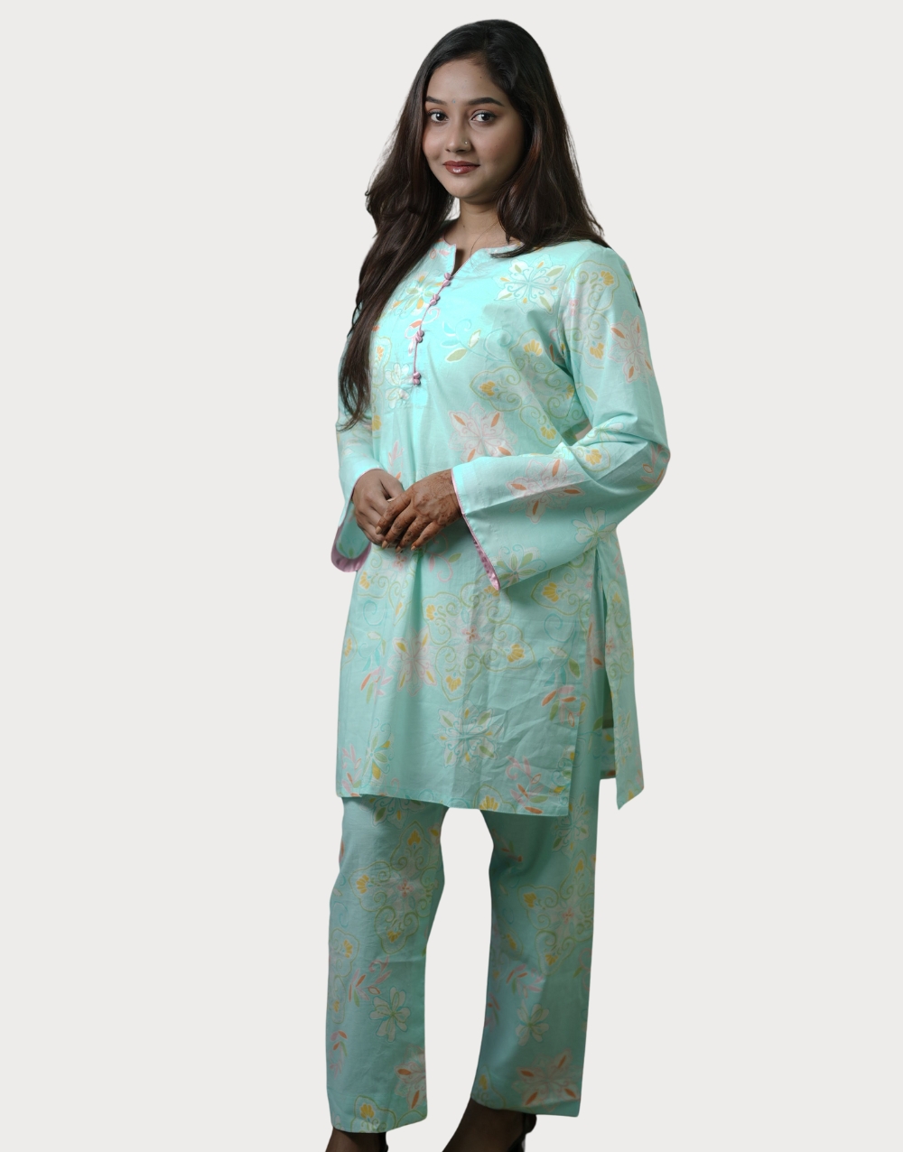 Premium Lawn Cotton Co-ord Set (2-Piece) - Image 4