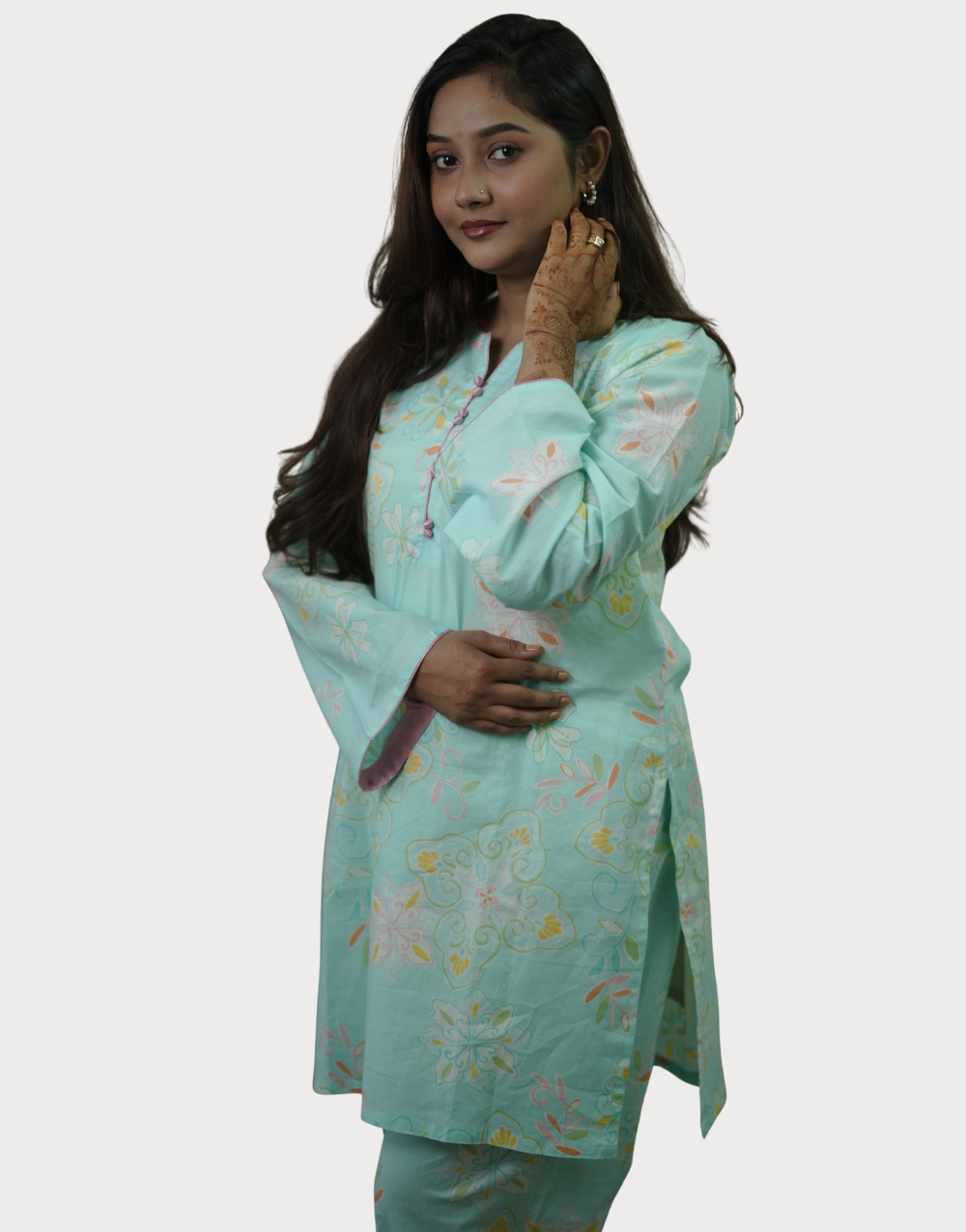 Premium Lawn Cotton Co-ord Set (2-Piece) - Image 6