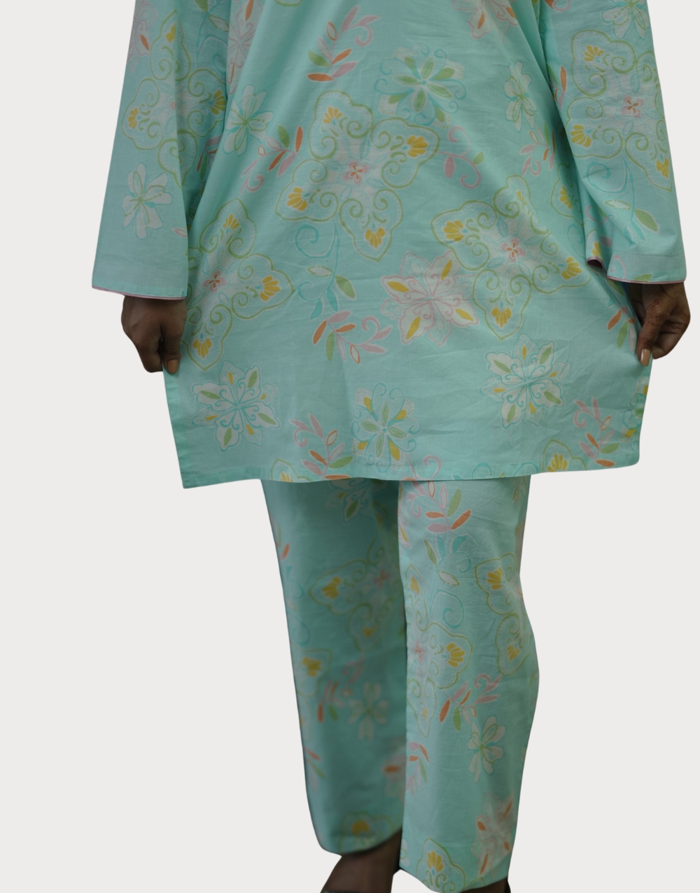 Premium Lawn Cotton Co-ord Set (2-Piece) - Image 9